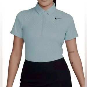 Nike Golf Dri-Fit ADV Tour Jacquard Polo Women's NWOT SZ L